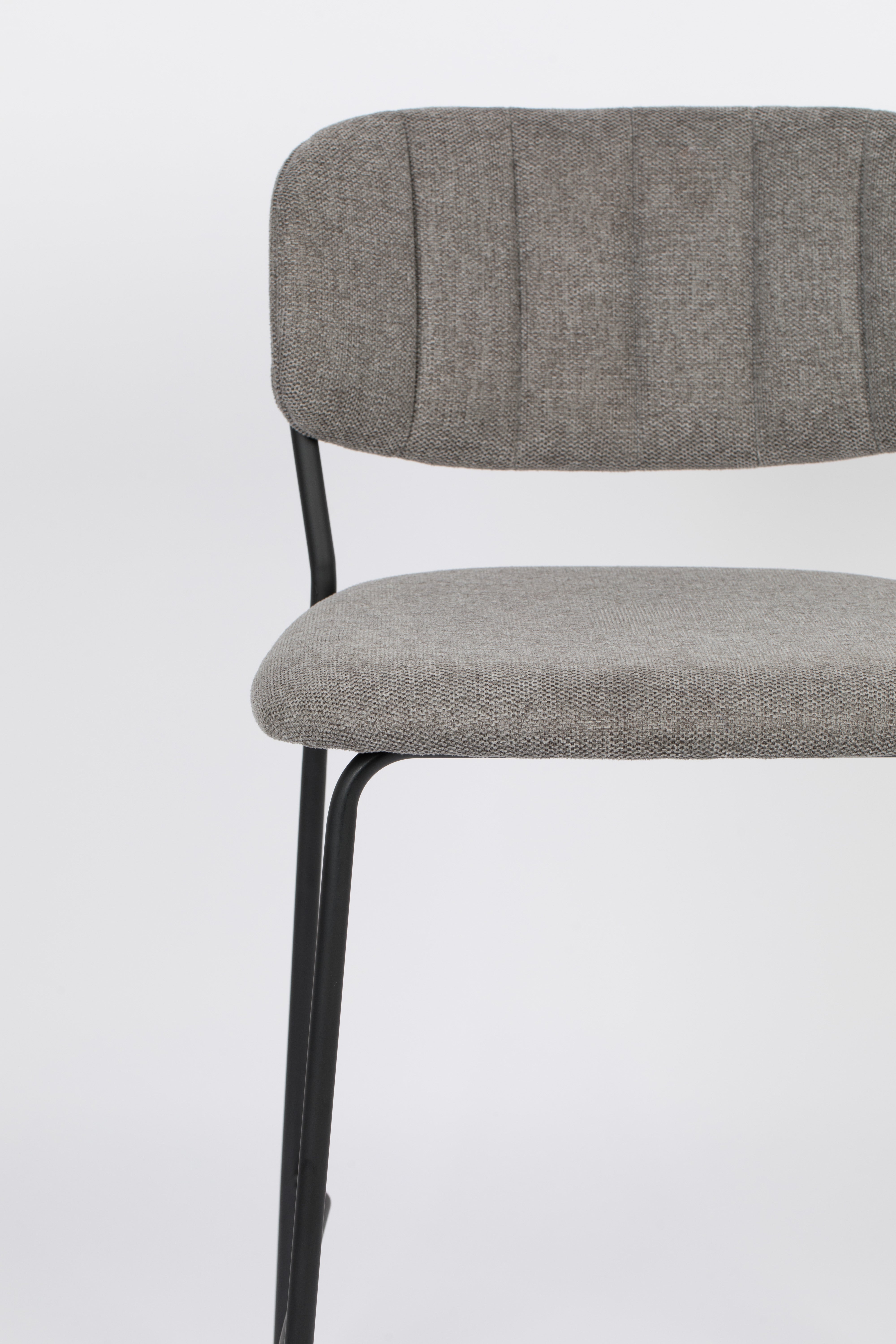 Counter Stool Jolien Black/Grey